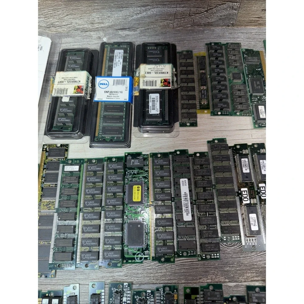 Bulk RAM Desktop Laptop Memory Mixed Brands Lot Of 53 / Untested